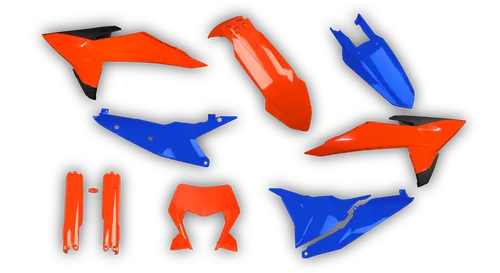 Plastics Kit - KTM - EXC EXC-F / XC-W XCF-W - 2026 - Full Kit - Orange-Blue
