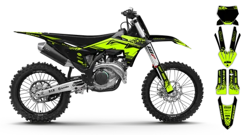 Graphics Kit - KTM - SX SX-F / XC XC-F - 2025 - Fluo K6 - ST
