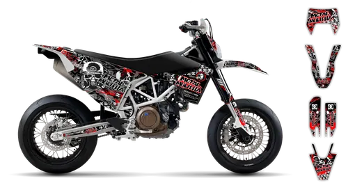 Graphics Kit - Husqvarna 14-> SM 701 - 2016-2024 - SE1006 - ST