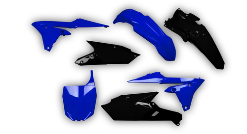 Plastics Kit - Yamaha - YZ450F - 2014-2017 - Full Kit - Blue Black Trim Kit