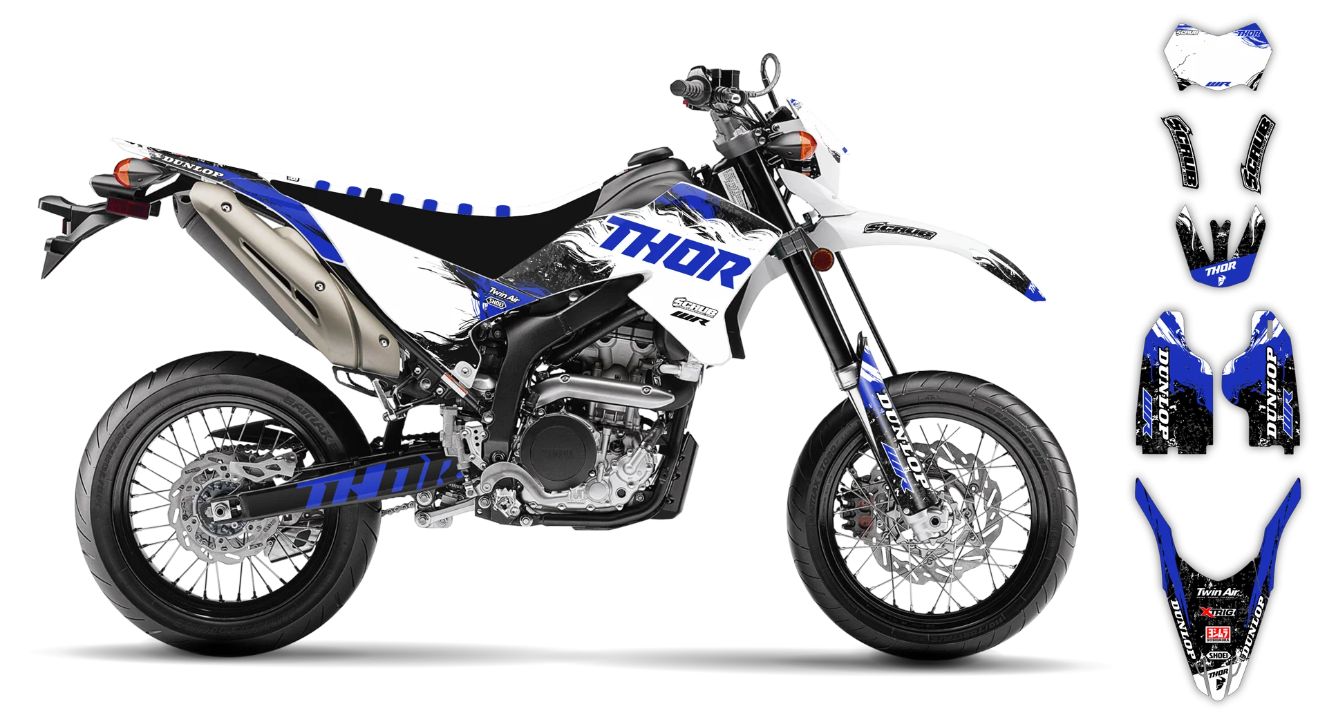 Graphics Kit - Yamaha - WR 250X - 2007-2022 - Sledge - LE