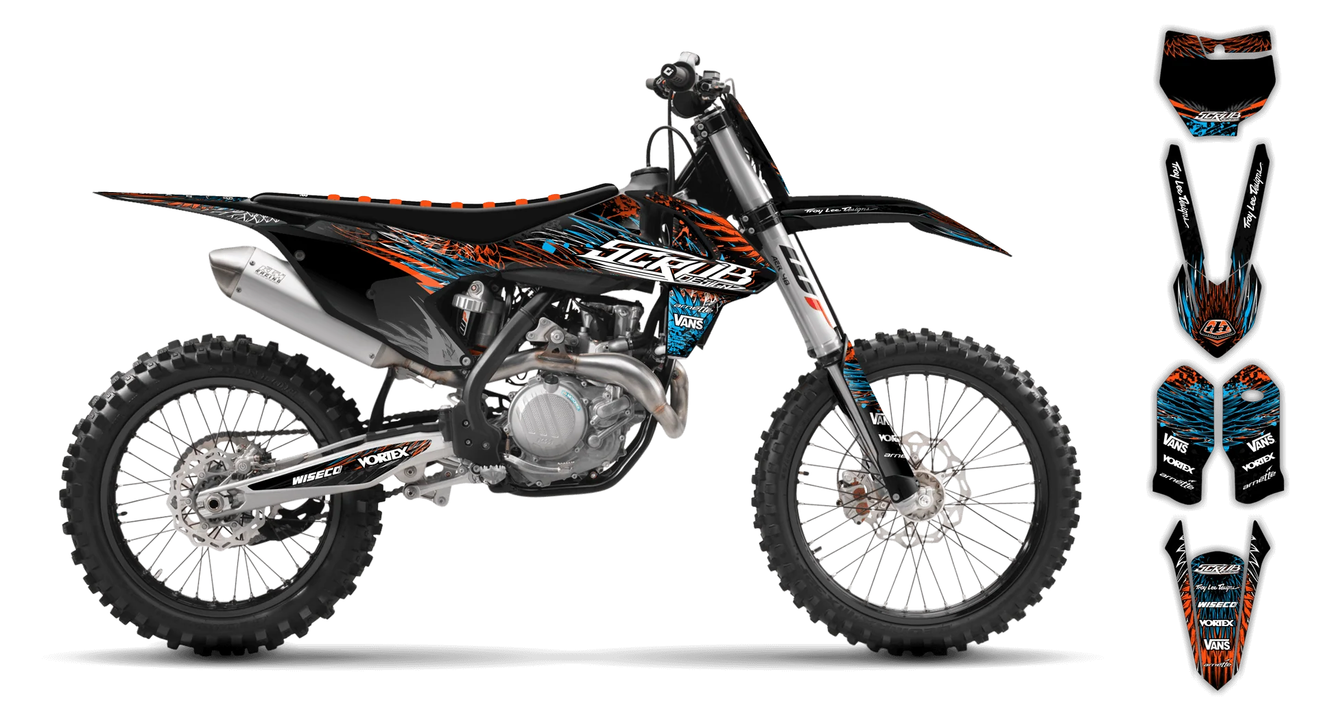 Graphics Kit - KTM - SX 50 - 2016-2023 - Raven - R2