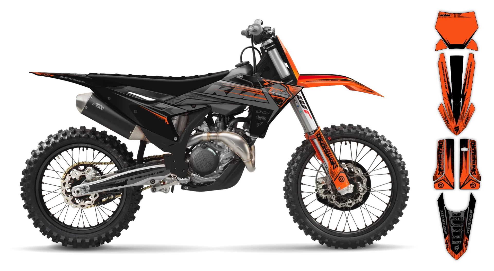 Graphics Kit - KTM - SX 50 - 2024-2025 - Panthera - R1