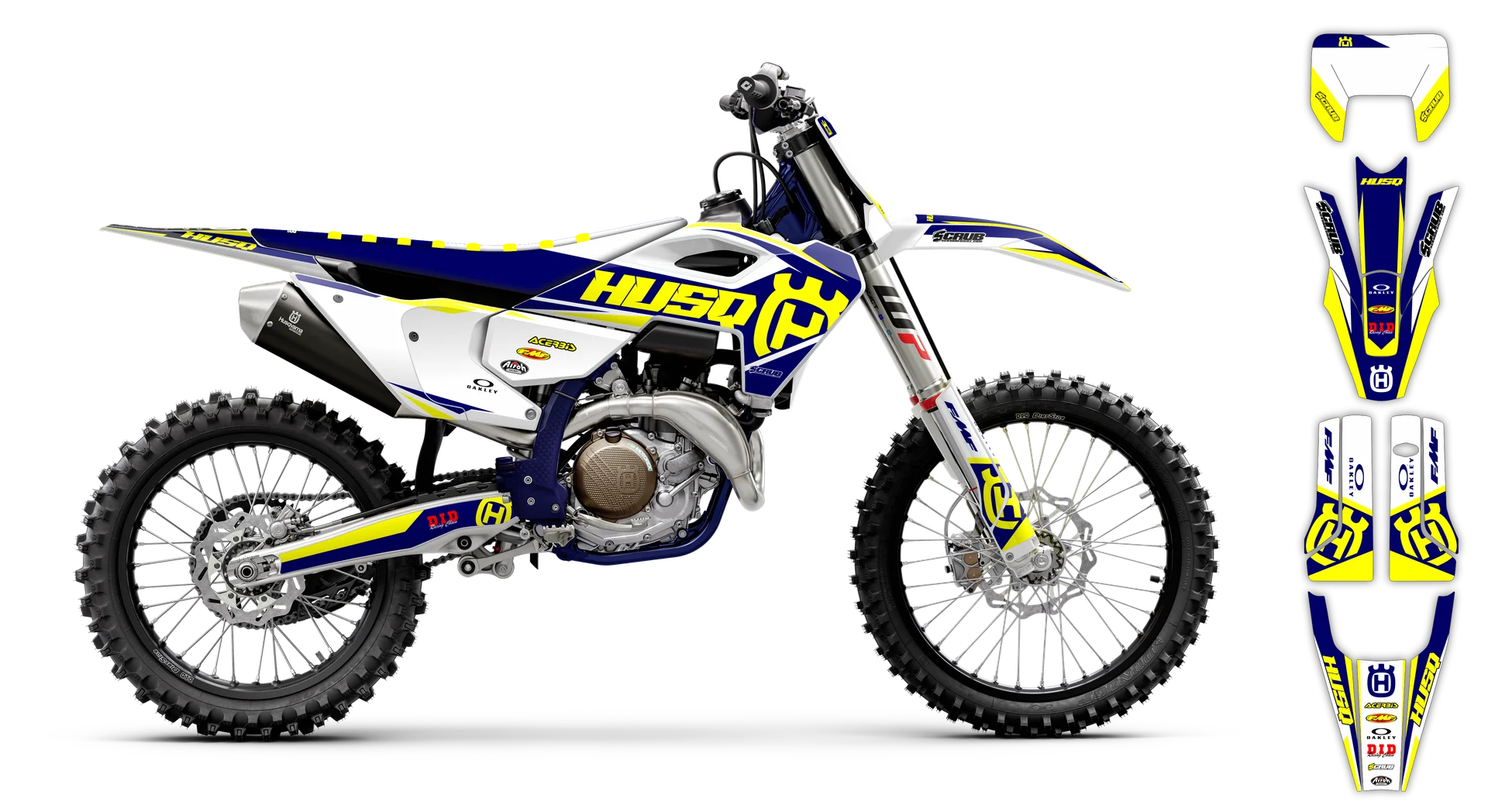 Graphics Kit - Husqvarna 14-> TE-FE Series - 2024 - H-SE1056 - R2
