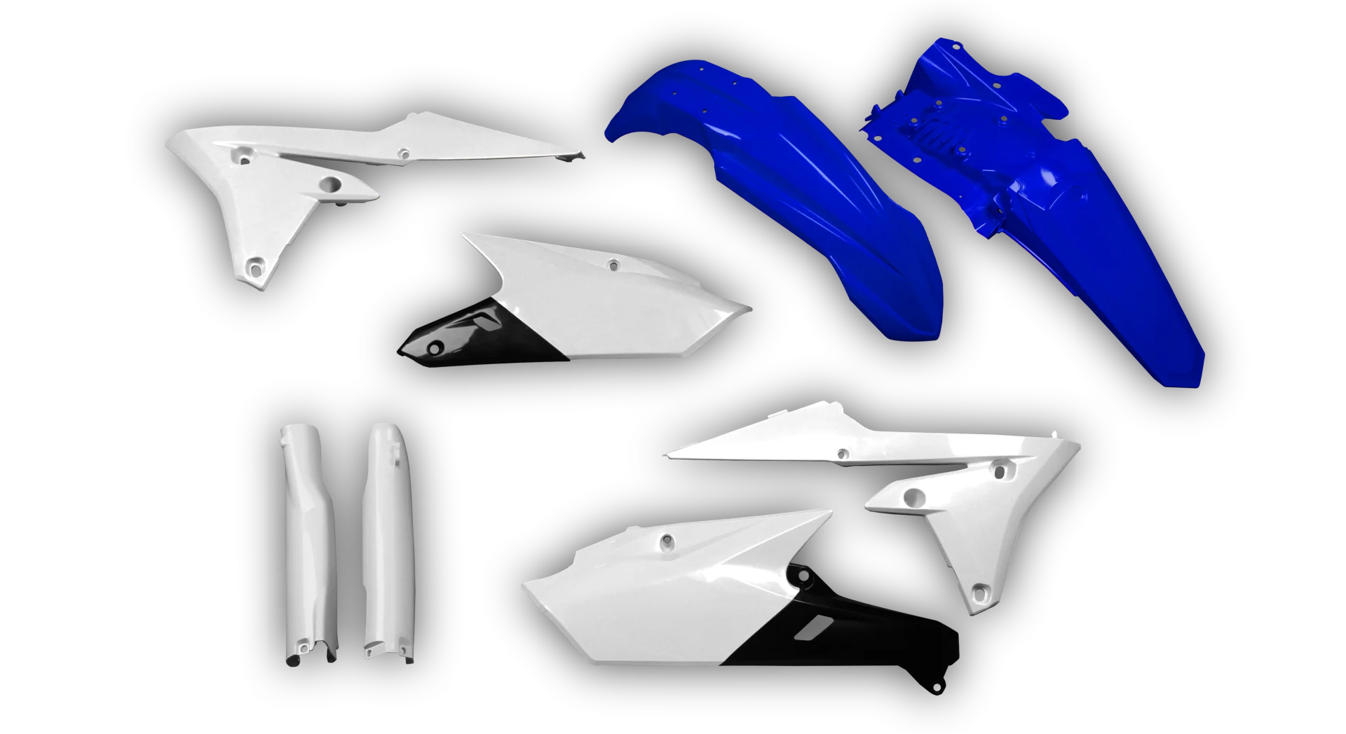 Plastics Kit - Yamaha - WR250F - 2015-2019 - Full Kit - OEM Trim Kit