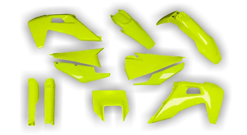 Plastics Kit - Husqvarna 14-> TE-FE Series - 2020-2023 - Full Kit - Fluo