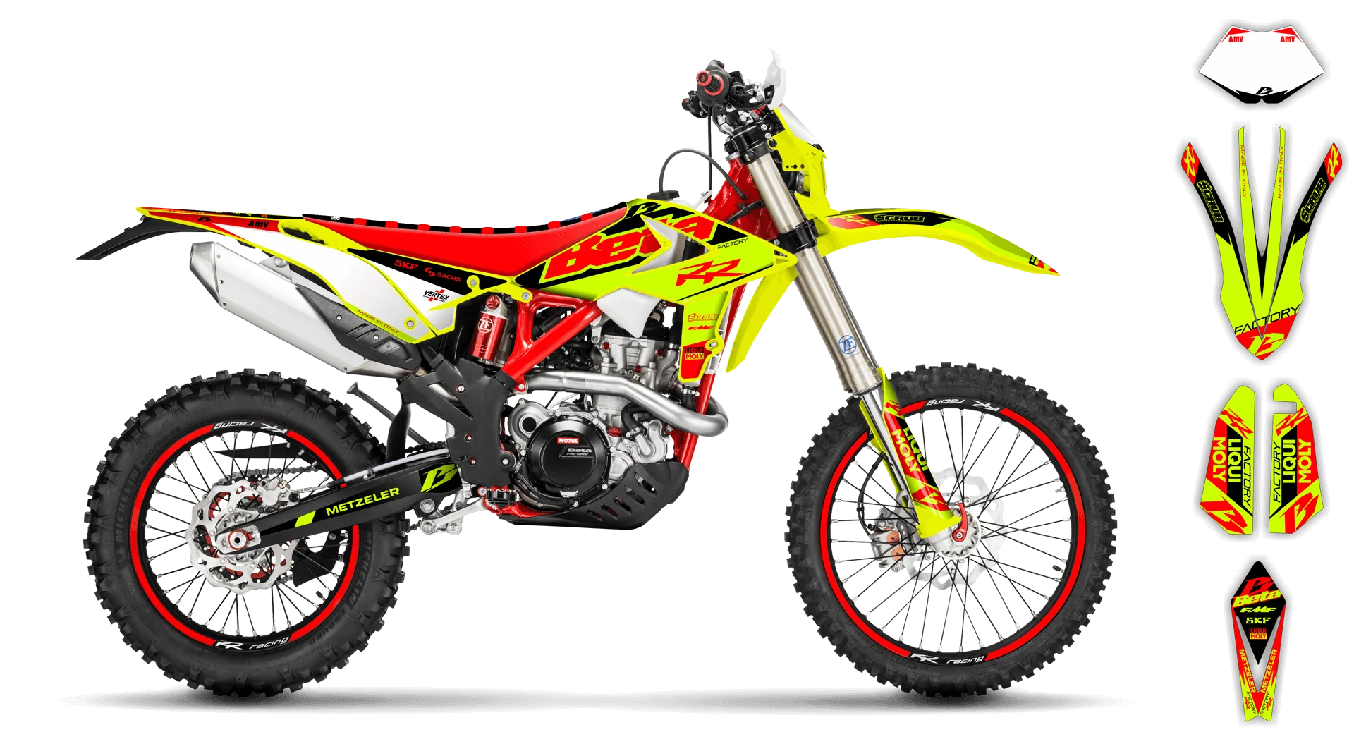 Graphics Kit - Beta - X-Trainer - 2018 - Fluo FR1 - ST