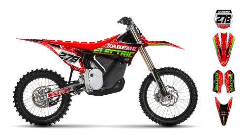 Graphics Kit - Stark - Varg SM - 2025-2026 - Fluo Shapeshifter - ST