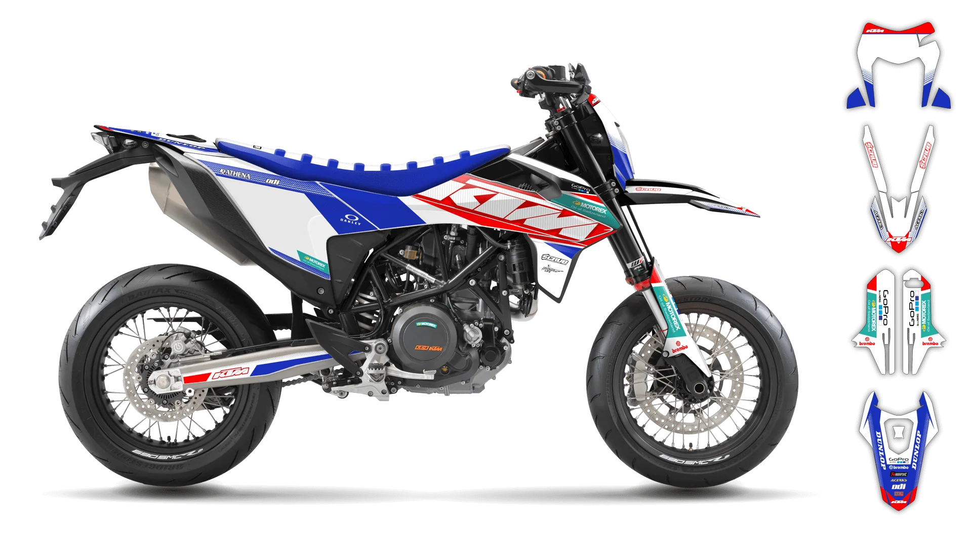 Graphics Kit - KTM - ENDURO 690R - 2019-2024 - K11 - R4