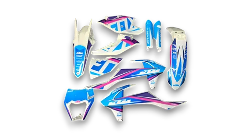 GFP - KTM - EXC EXC-F / XC-W XCF-W - 2017-2019 - White1-SO9649