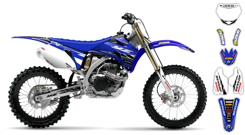 Graphics Kit - Yamaha - YZ426F - 2000-2002 - Factory Replica 3 - ST