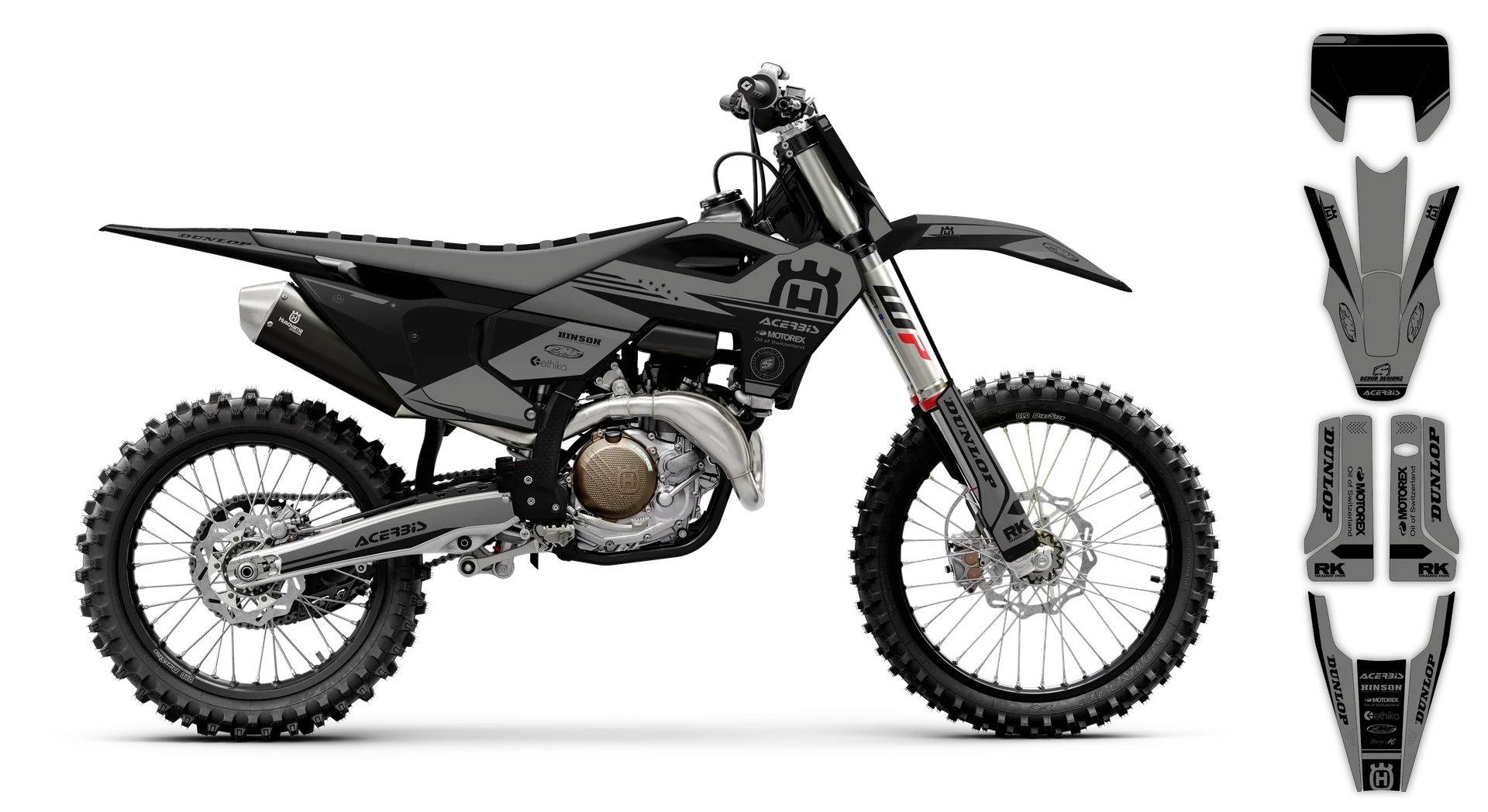 Graphics Kit - Husqvarna 14-> TE-FE Series - 2025 - H14 - R1