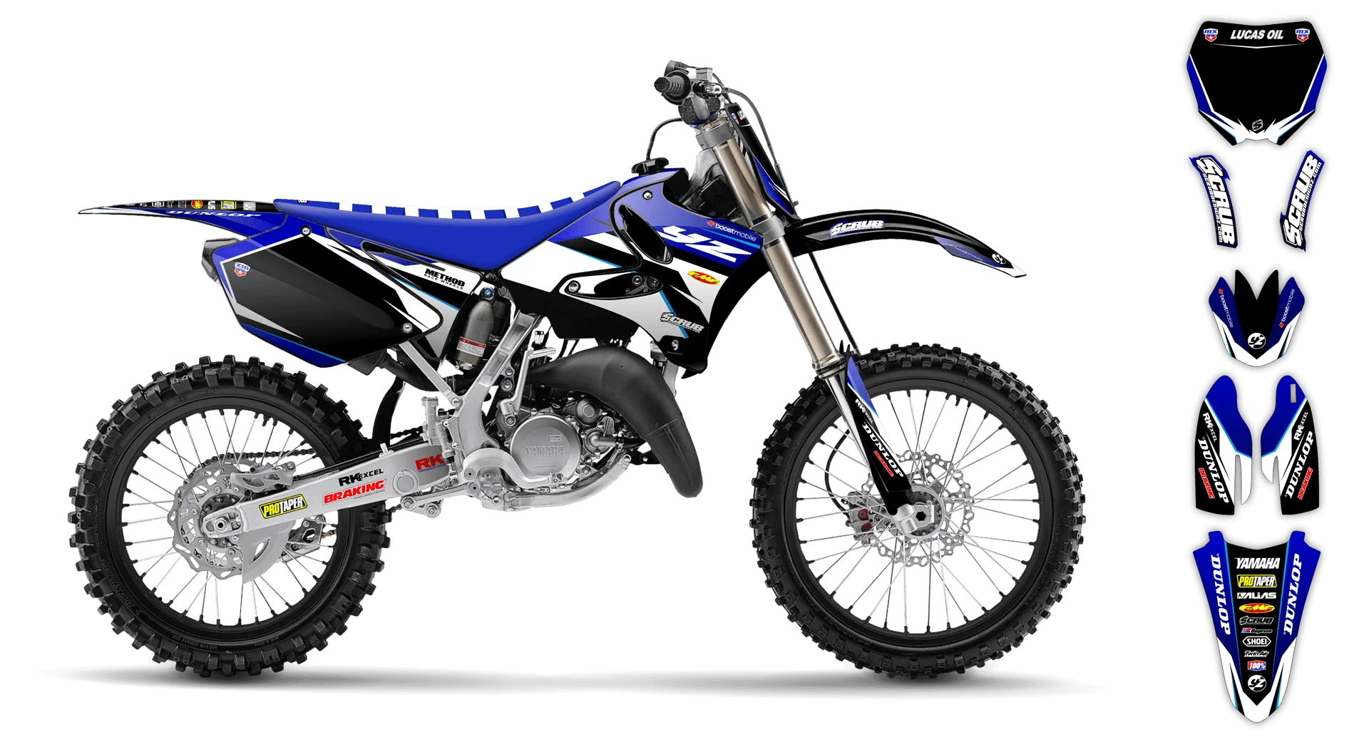 Graphics Kit - Yamaha - YZ 250 - 2005 - DNL - ST