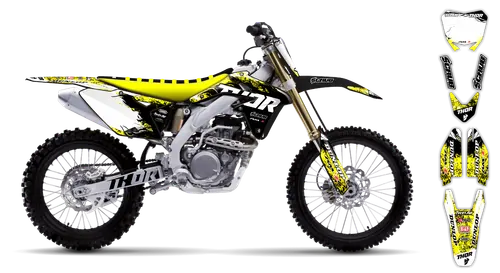 Graphics Kit - Suzuki - RMZ 450 - 2005-2006 - Sledge - ST