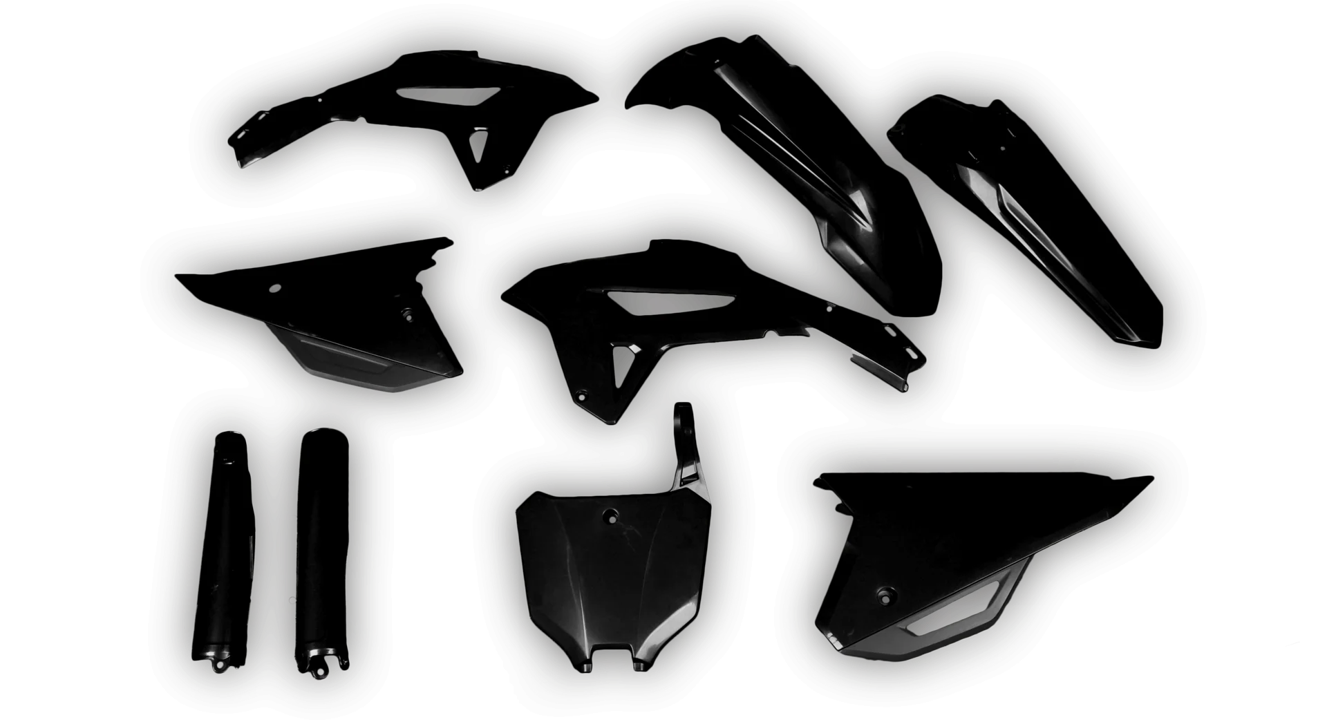 Plastics Kit - Honda - CRF 450R - 2021-2024 - Full Kit - Black