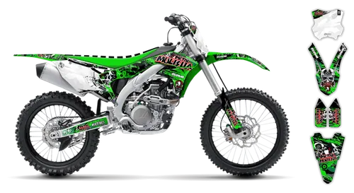 Graphics Kit - Kawasaki - KX 250F - 2017-2020 - Em Em - ST
