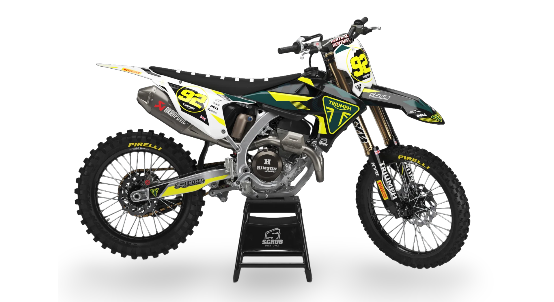 Graphics Kit - Triumph - TF 450-X - 2024-2025 - Apex - R3