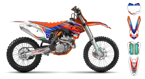 Graphics Kit - KTM - SX SX-F / XC XC-F - 2011-2012 - K9 - ST