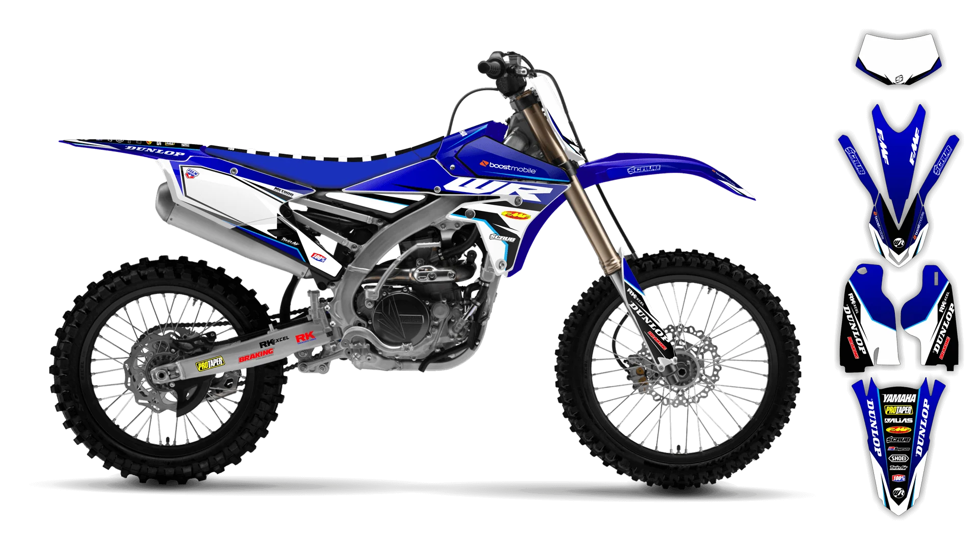 Graphics Kit - Yamaha - WR450F - 2016-2018 - DNL - ST
