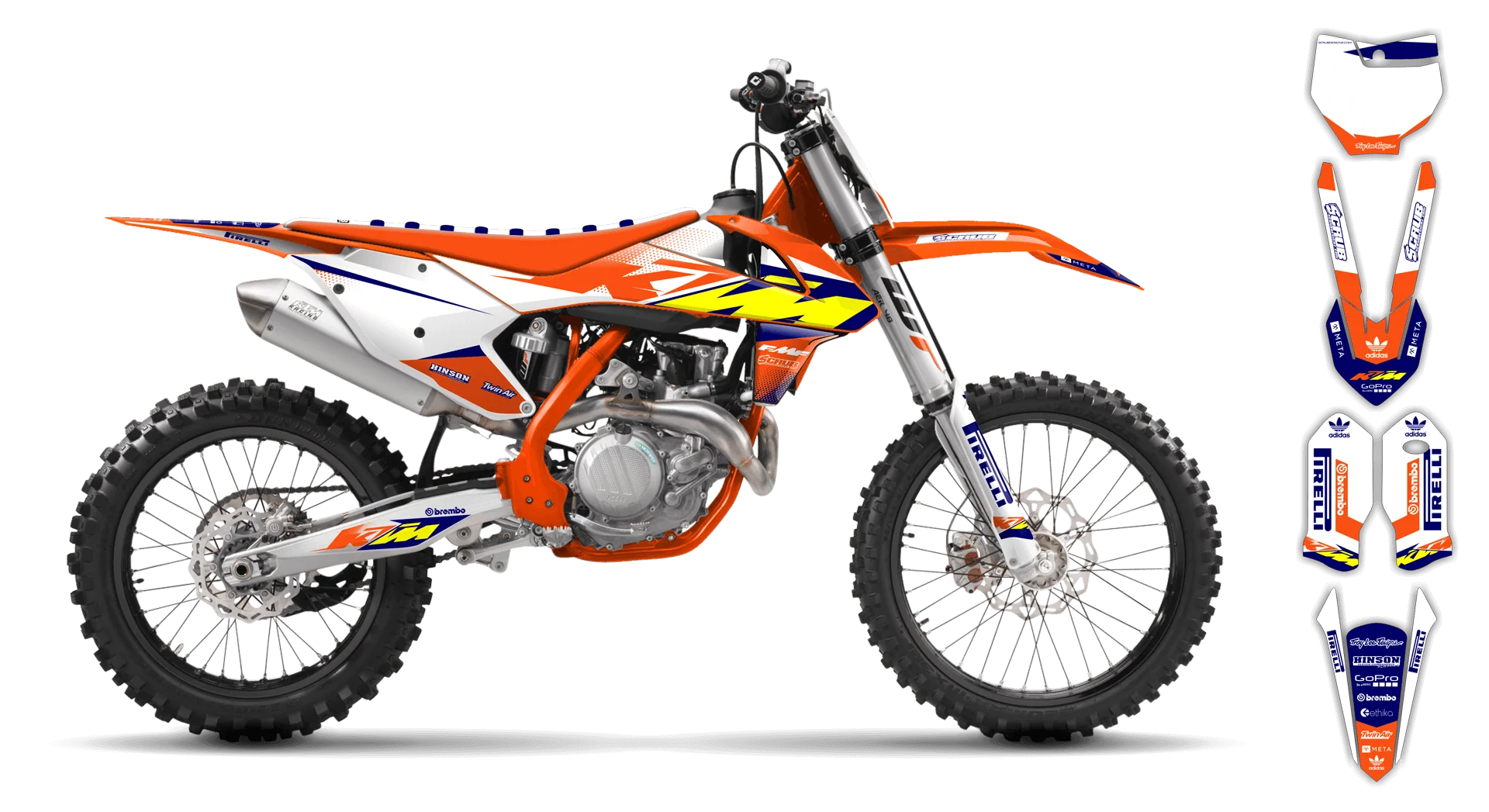 Graphics Kit - KTM - SX 50 - 2016-2023 - K15 - R1