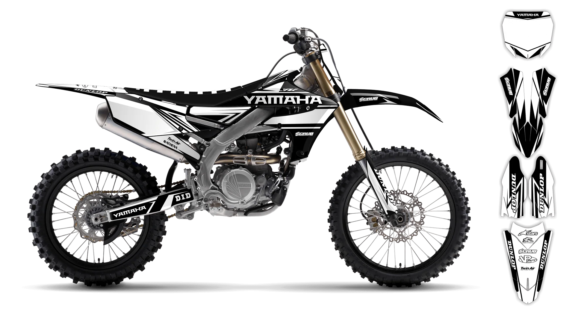 Graphics Kit - Yamaha - WR450F - 2024-2025 - Evolution - R3