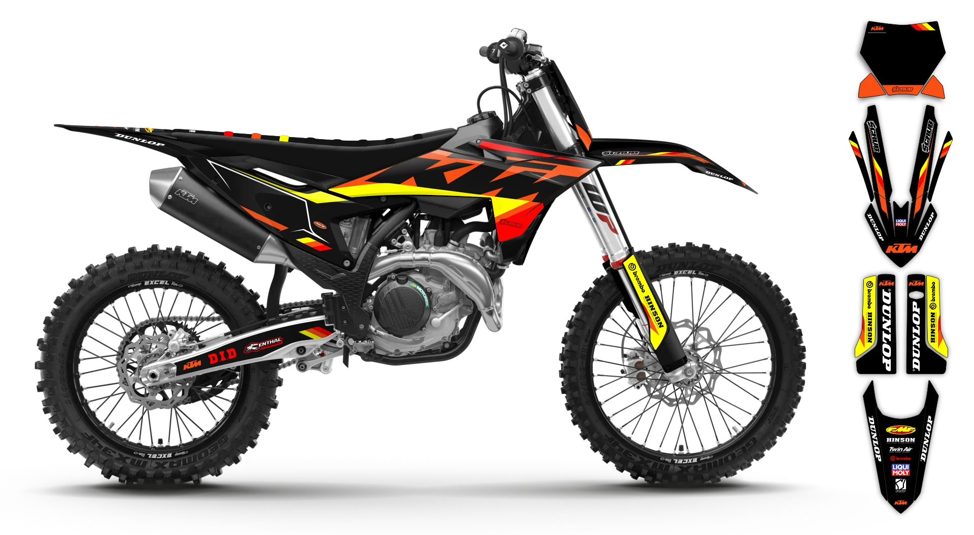 Graphics Kit - KTM - SMR Series - 2025 - K-SE1072 - R2