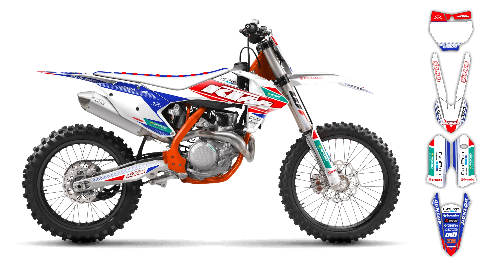 Graphics Kit - KTM - SX 50 - 2016-2023 - K11 - R4
