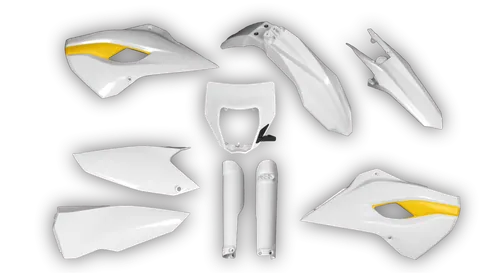 Plastics Kit - Husqvarna 14-> TE-FE Series - 2016 - Full Kit - OEM 1 inc Mask