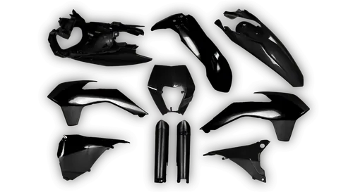 Plastics Kit - KTM - EXC EXC-F / XC-W XCF-W - 2014-2015 - Full Kit - Black