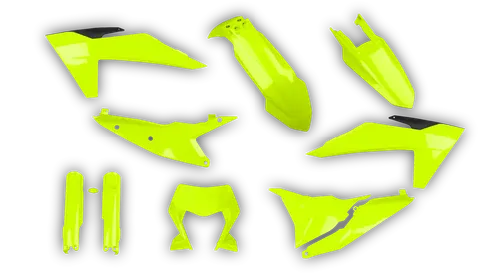 Plastics Kit - KTM - EXC EXC-F / XC-W XCF-W - 2024-2025 - Full Kit - Fluo