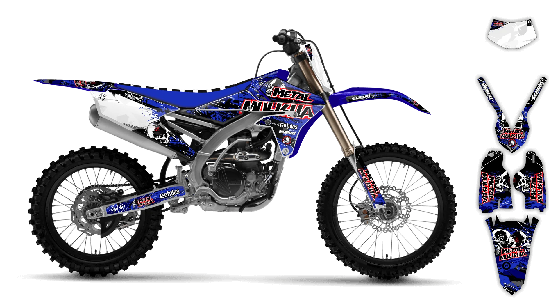 Graphics Kit - Yamaha - WR450F - 2016-2018 - Em Em - ST