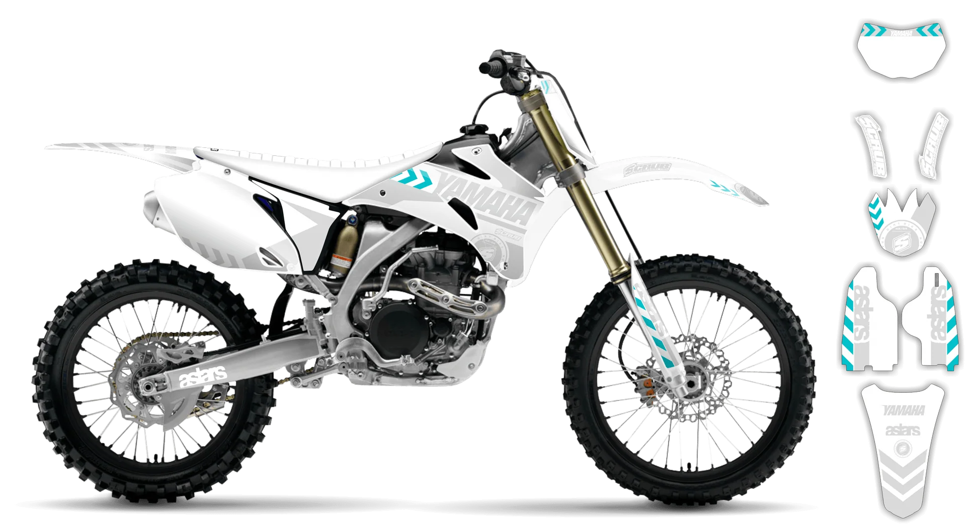 Graphics Kit - Yamaha - WR450F - 2007-2011 - Bruxa - ST