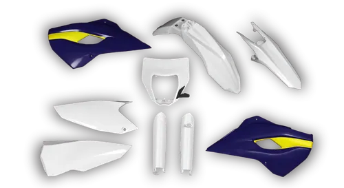 Plastics Kit - Husqvarna 14-> TE-FE Series - 2015 - Full Kit - OEM 2 inc Mask