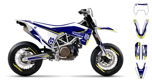 Graphics Kit - Husqvarna 14-> EN 701 - 2016-2024 - H12 - ST