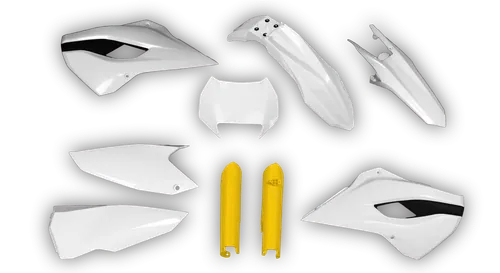 Plastics Kit - Husqvarna 14-> TE-FE Series - 2014 - Full Kit - OEM 3 inc Mask