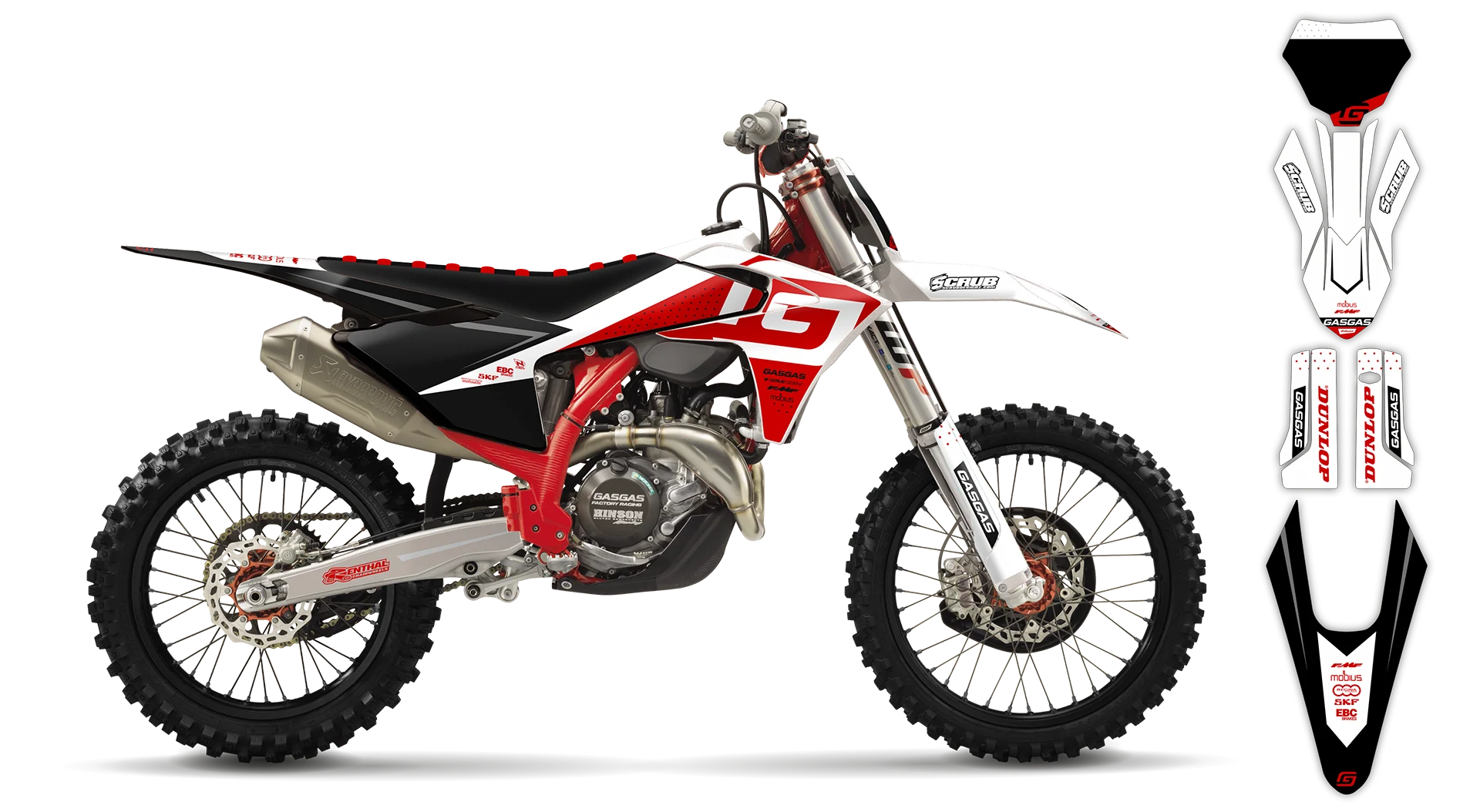Graphics Kit - Gas Gas - MC 65 - 2024-2025 - G3 - R1