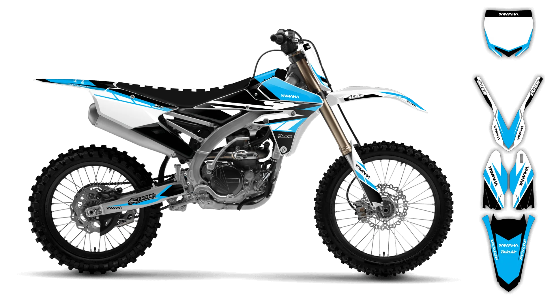 Graphics Kit - Yamaha - YZ250F - 2010-2013 - Sukuba - LE