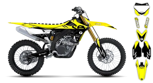 Graphics Kit - Suzuki - RMZ 250 - 2019-2025 - Crones - ST