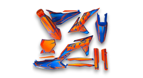 GFP - KTM - SX SX-F / XC XC-F - 2025 - Orange-Blue-Artlex-E-R7