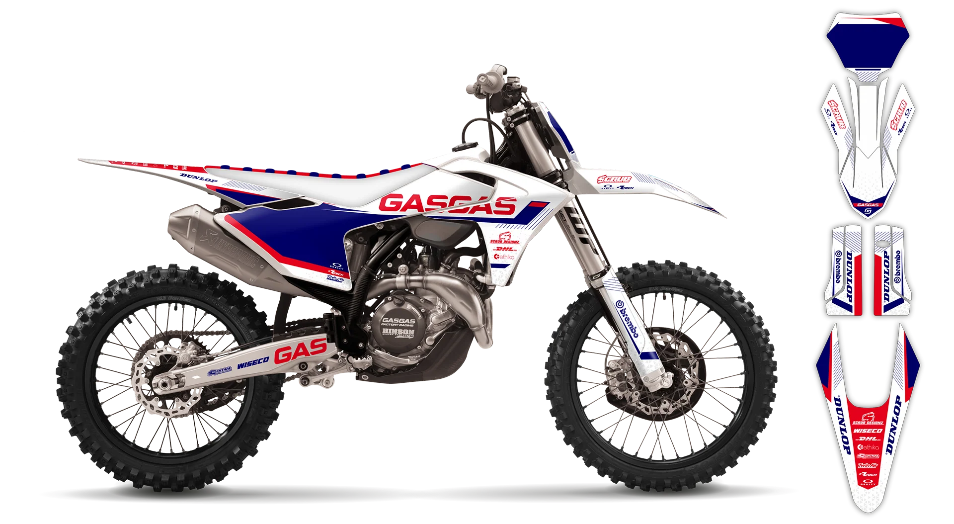 Graphics Kit - Gas Gas - MC 65 - 2024-2025 - G1 - R1