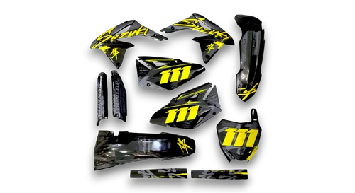 GFP - Suzuki - RMZ 450 - 2008-2017 - Black-SE1104-LE
