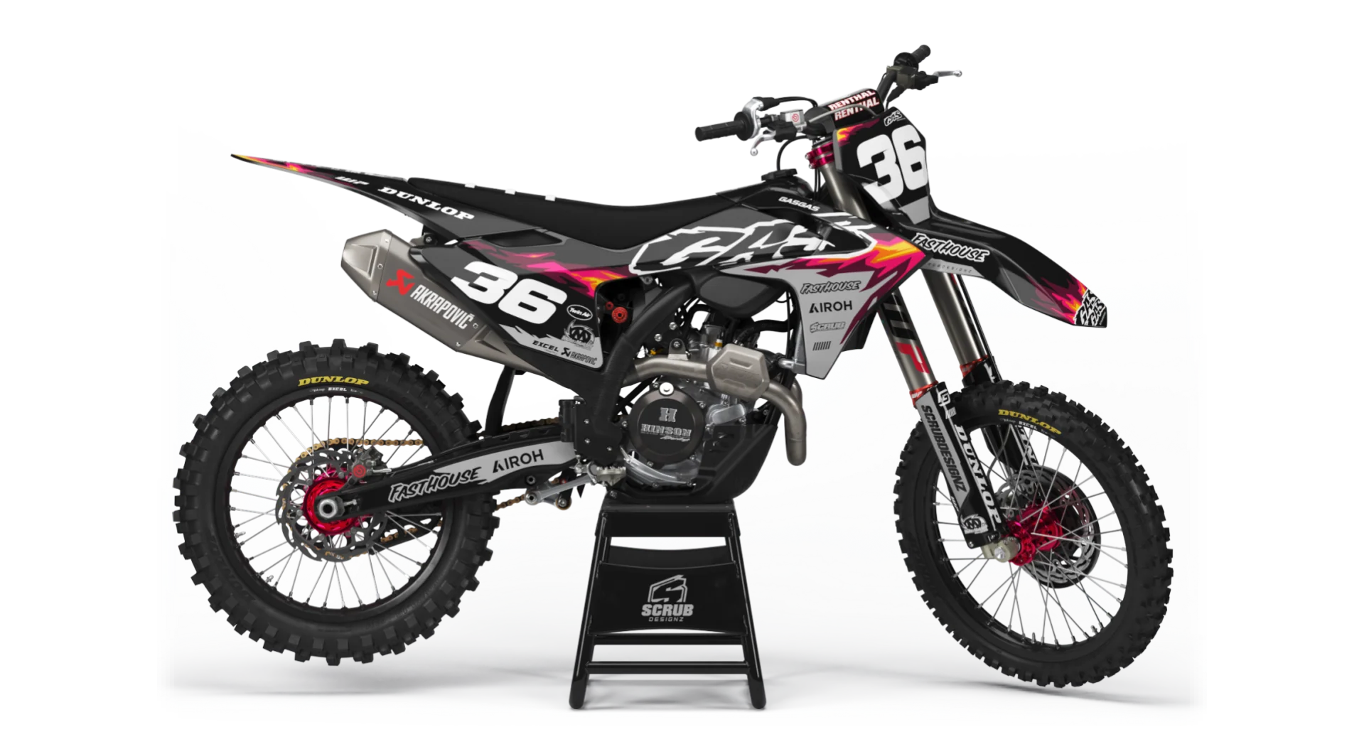 Graphics Kit - Gas Gas - MC 65 - 2024-2025 - G5 - LE