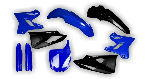 Plastics Kit - Yamaha - YZ 125 - 2015-2020 - Full Kit - Blue Black