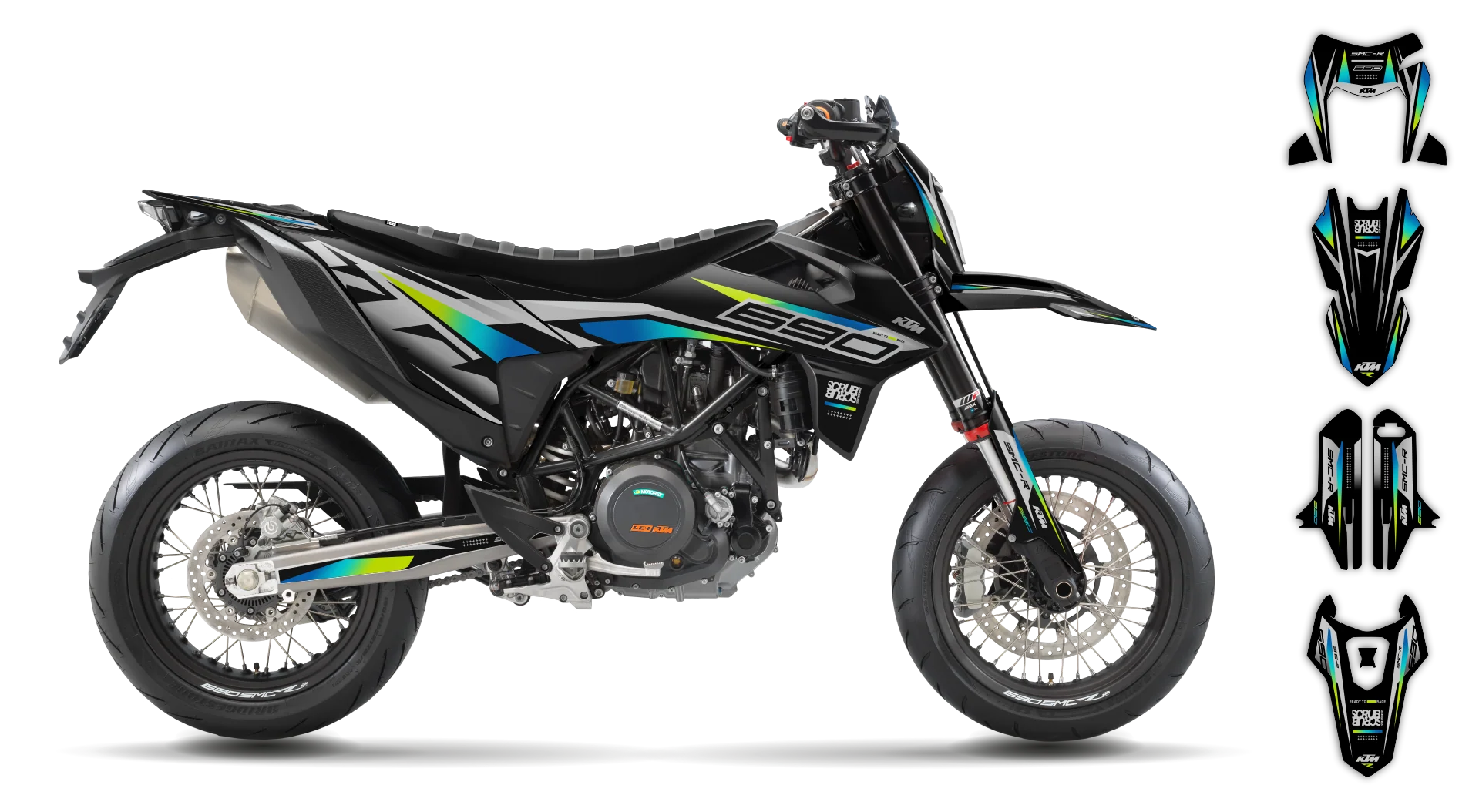Graphics Kit - KTM - ENDURO 690R - 2019-2024 - K-SE1127 - LE