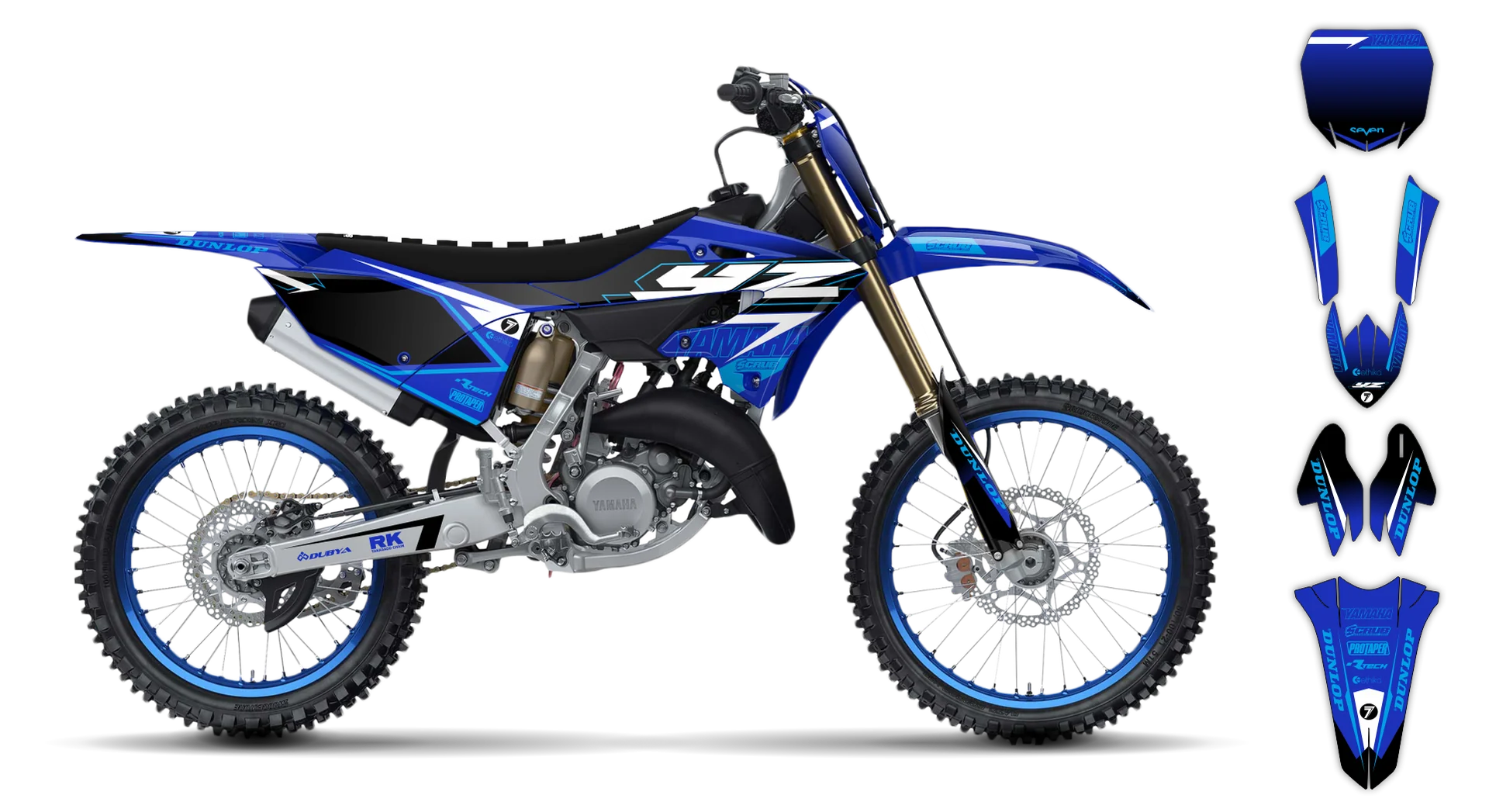 Graphics Kit - Yamaha - YZ 85 - 2022-2025 - SE1086 - R1