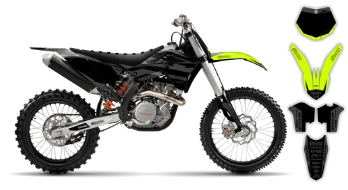 Graphics Kit - KTM - SMR Series - 2008-2011 - Fluo SE1025 - ST