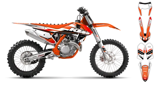 Graphics Kit - KTM - EXC EXC-F / XC-W XCF-W - 2017-2019 - K1 - ST