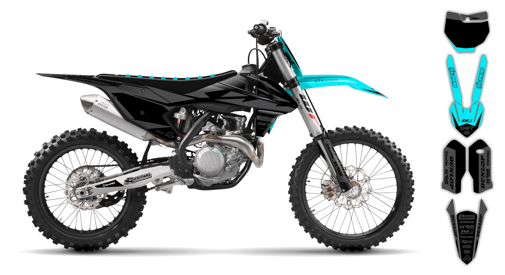 Graphics Kit - KTM - SX 50 - 2016-2023 - SE1025 - R1