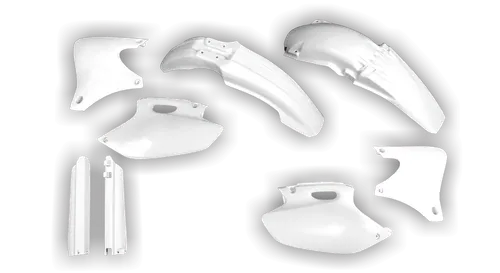 Plastics Kit - Yamaha - WR250F - 2001-2002 - Full Kit - White