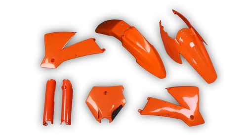 Plastics Kit - KTM - SMR Series - 2004 - Full Kit - Orange